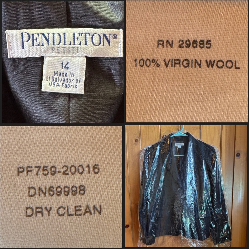 Pendleton Classic Lined Wool Blazer (14p) - image 5